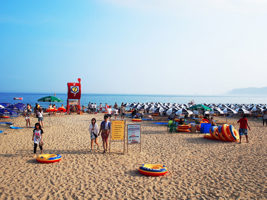 Đến với lễ hội cát Haeundae tại busan
