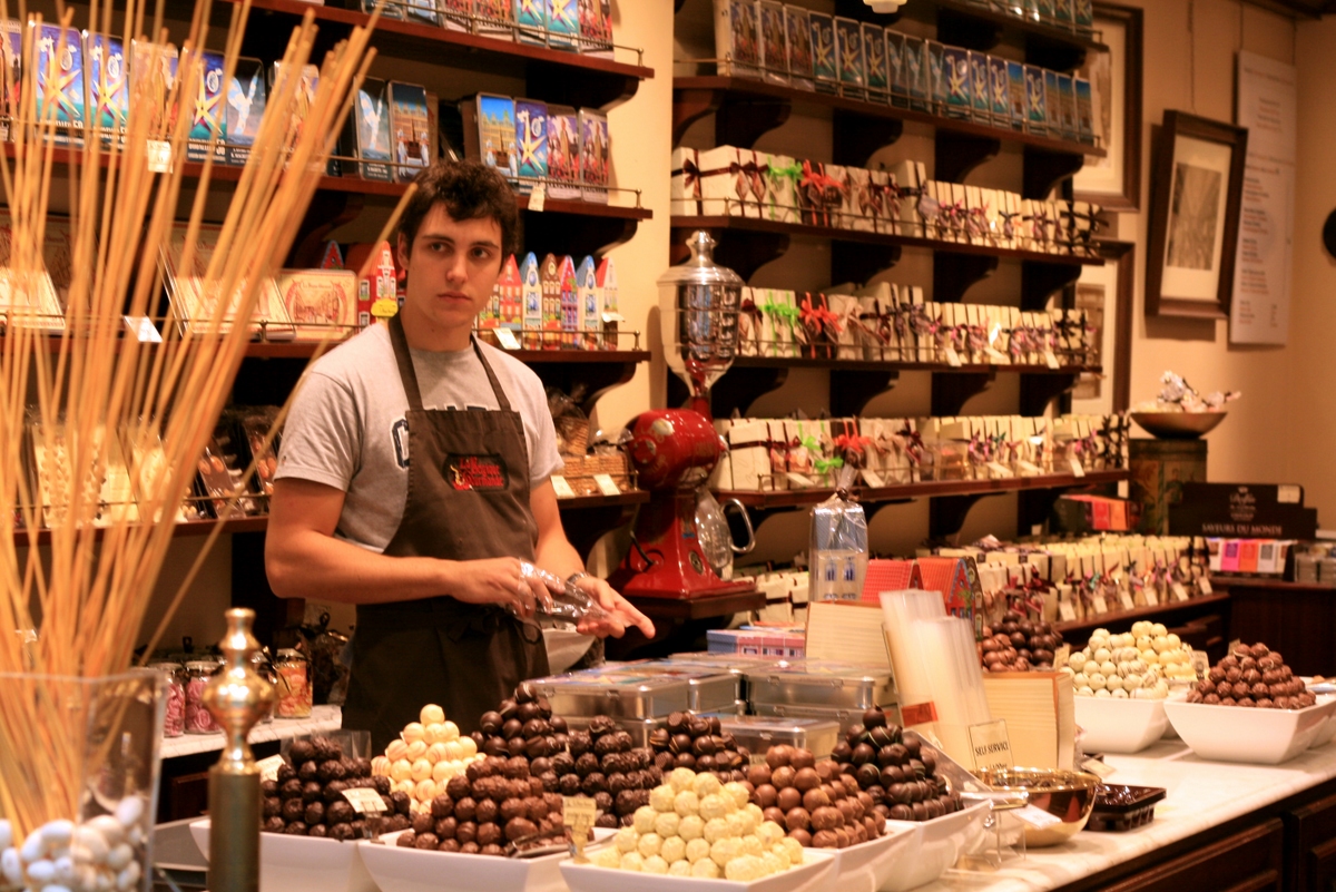 Viện bảo tàng chocolatetại Bỉ