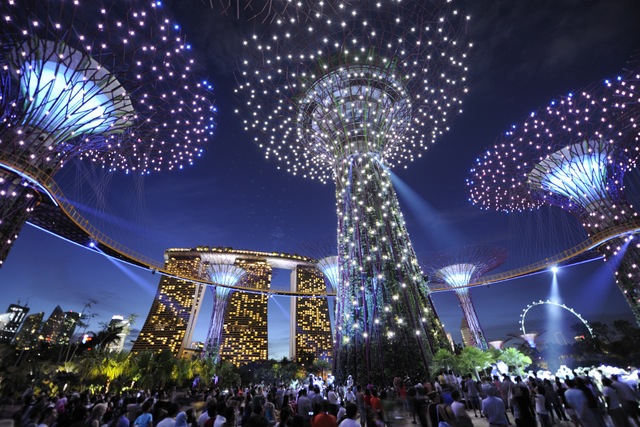 đón năm mới tại singapore