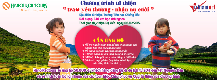 Danh sách các tập thể và cá nhân ủng hộ chương trình từ thiện 