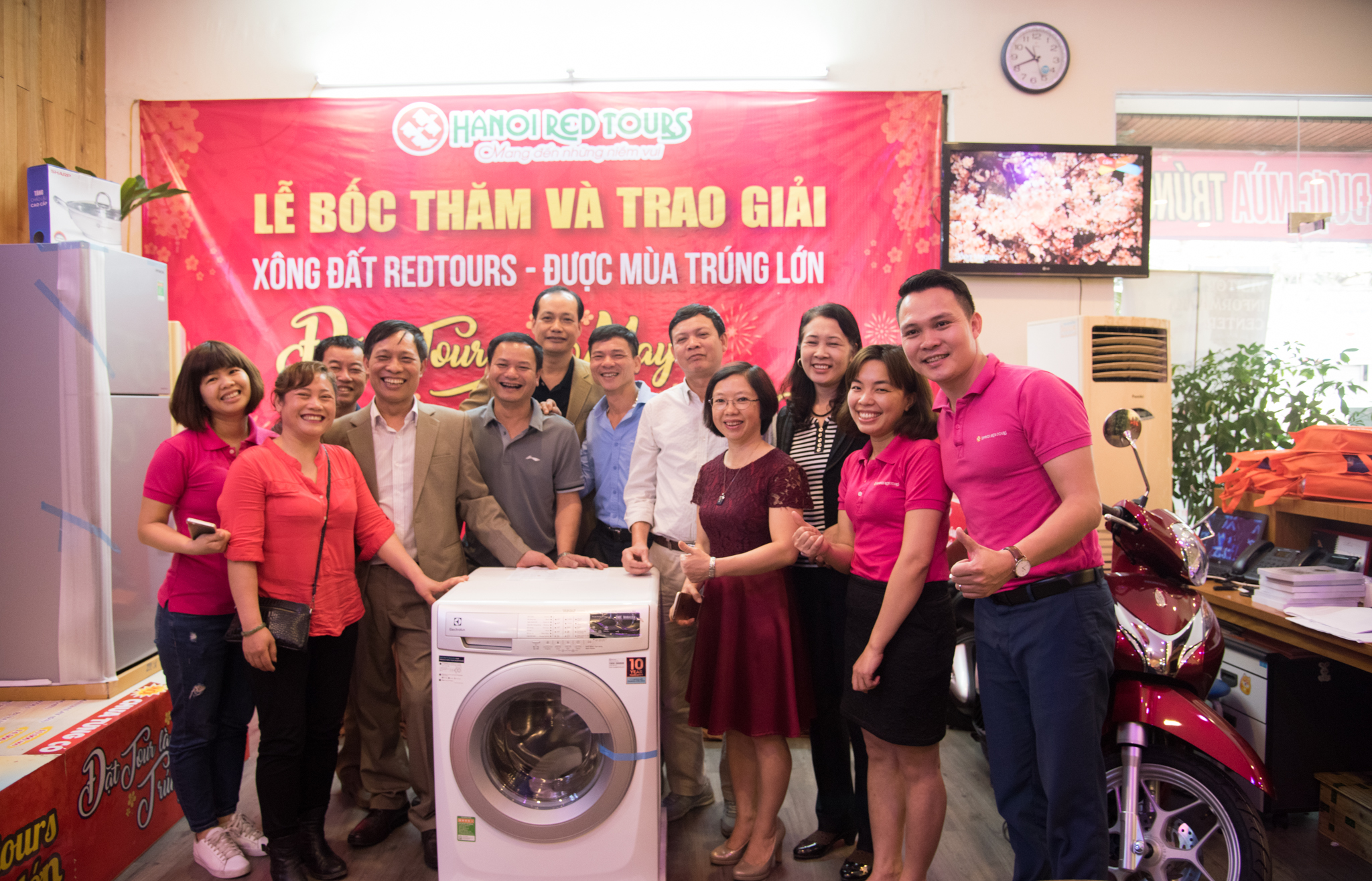 Thông báo danh sách khách trúng thưởng 