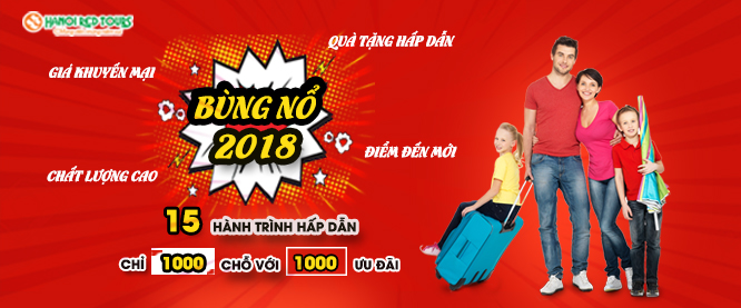 Bùng nổ thị trường du lịch ngay trong những ngày đầu năm 2018 