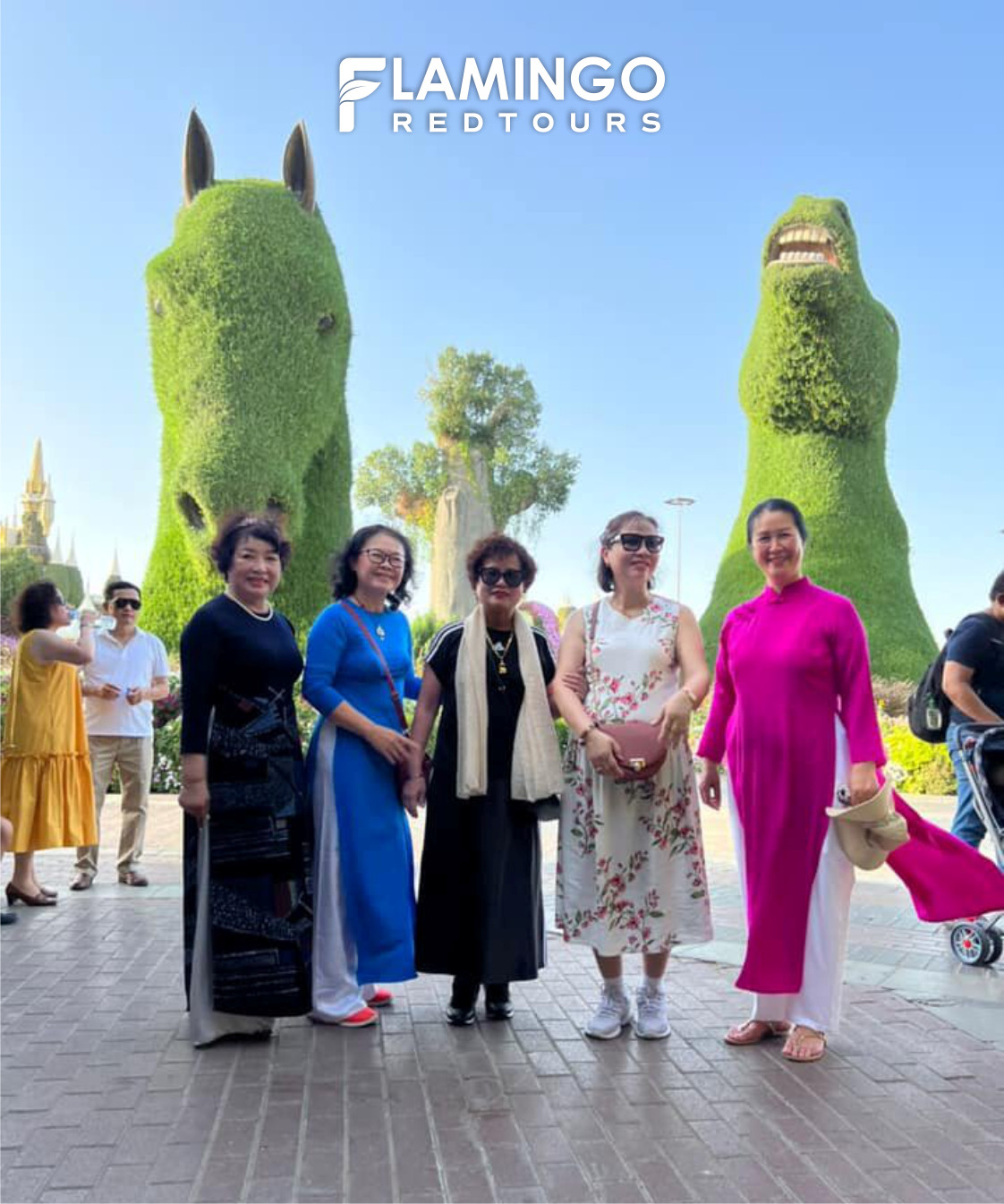 VẺ ĐẸP CỦA VƯỜN  HOA  MIRACLE (DUBAI)